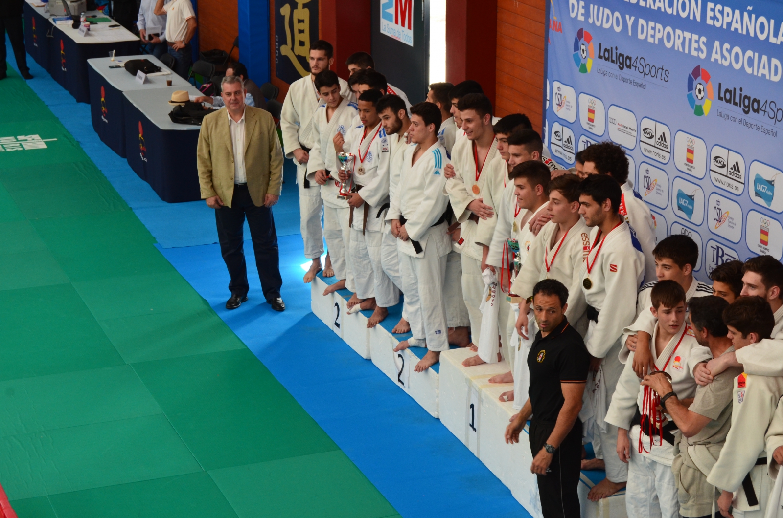 Fase Final de la Liga Autonómica de Clubes de Judo Junior 2016 de la Comunidad de Madrid.